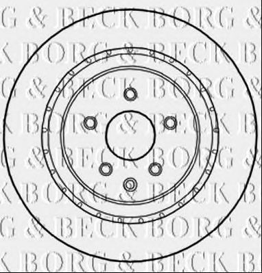 BORG & BECK bbd5286 -  Тормозной диск